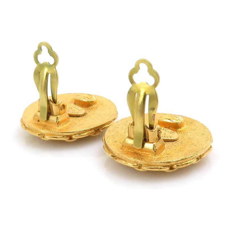 Chanel Earrings CC Logo