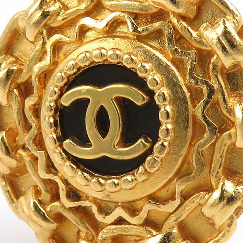 Chanel Earrings CC Logo