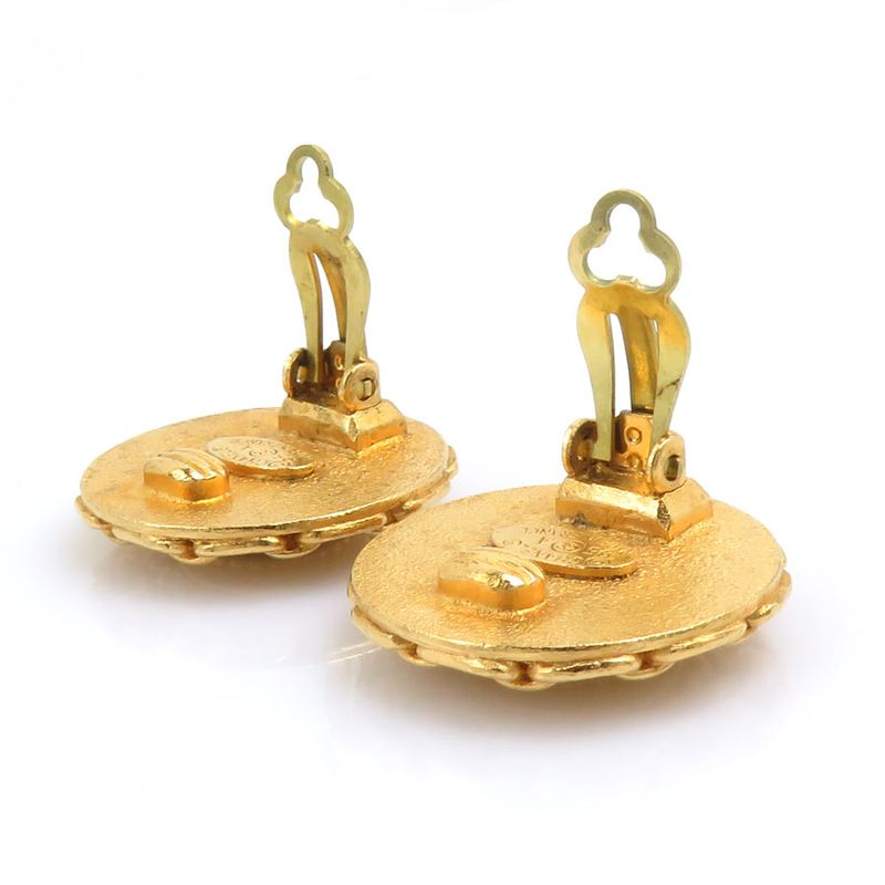 Chanel Earrings CC Logo