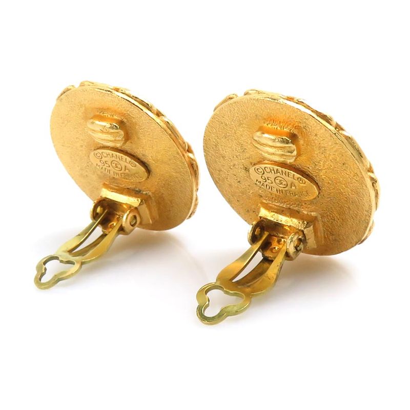 Chanel Earrings CC Logo