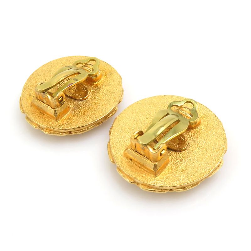 Chanel Earrings CC Logo