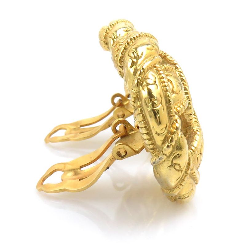 Chanel Earrings CC Logo
