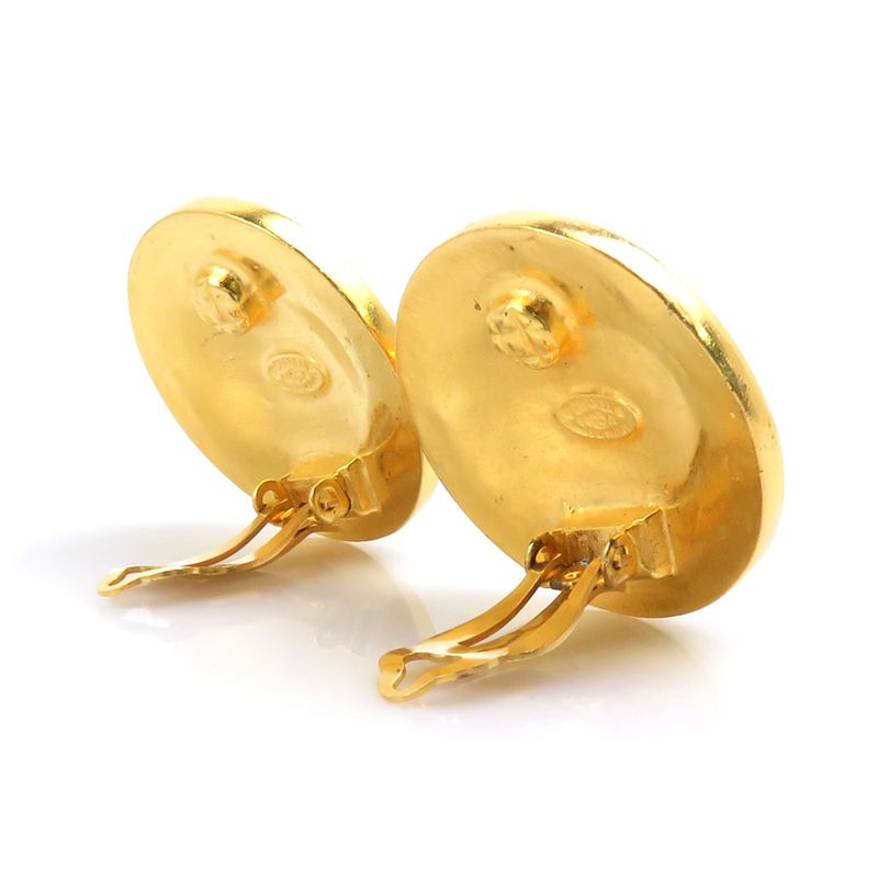 Chanel Earrings CC Logo