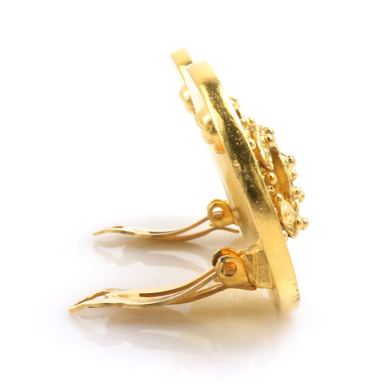 Chanel Earrings CC Logo