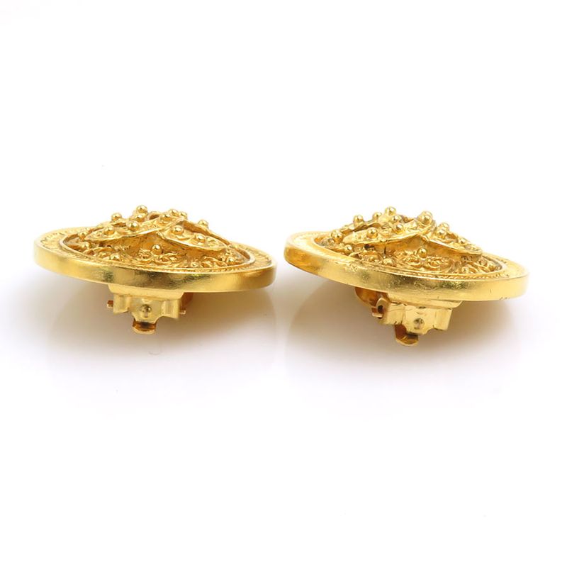 Chanel Earrings CC Logo