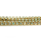 Celine Necklace Triomphe Blue Gold Light