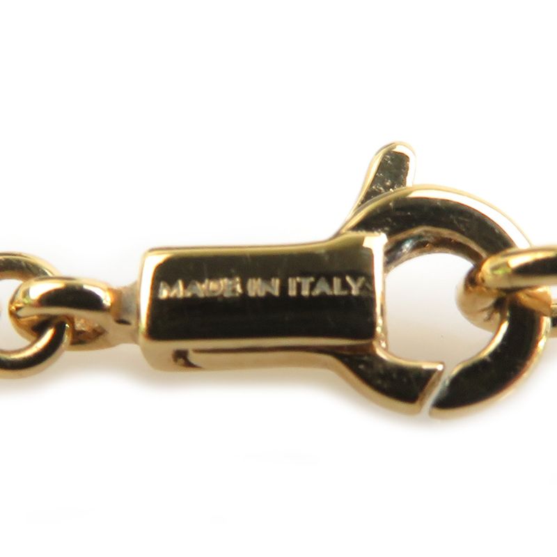Celine Necklace Triomphe Blue Gold Light