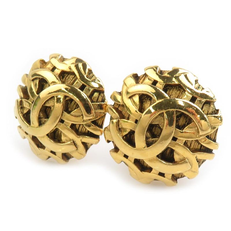 Chanel Earrings CC Logo