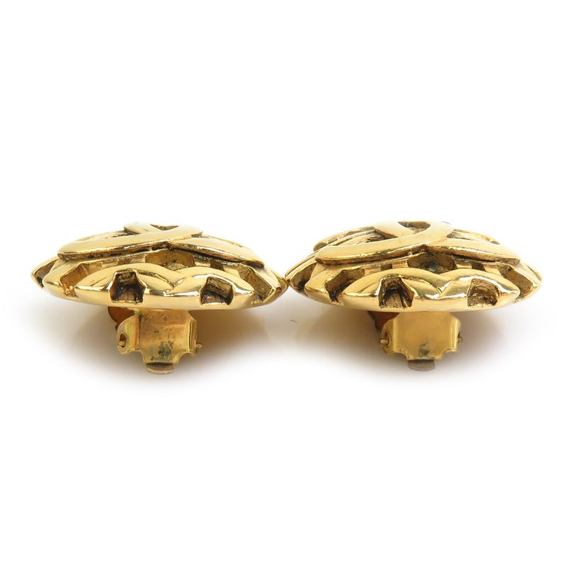 Chanel Earrings CC Logo