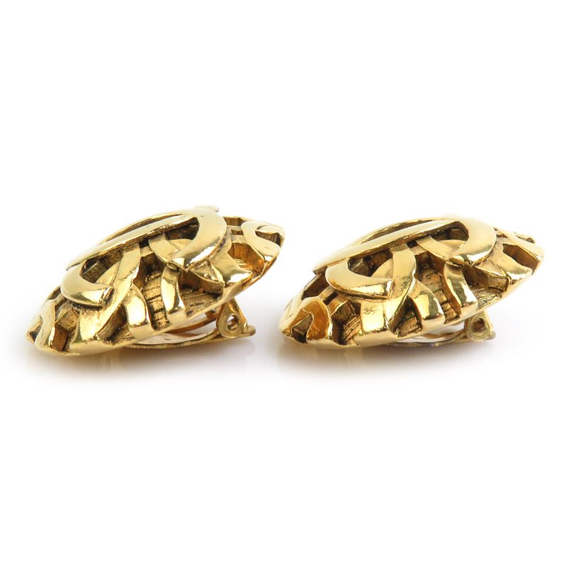 Chanel Earrings CC Logo