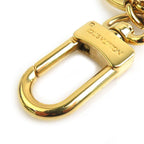 Louis Vuitton Key Ring Charm Porte Cles Into the Flower Gold Brown Pink