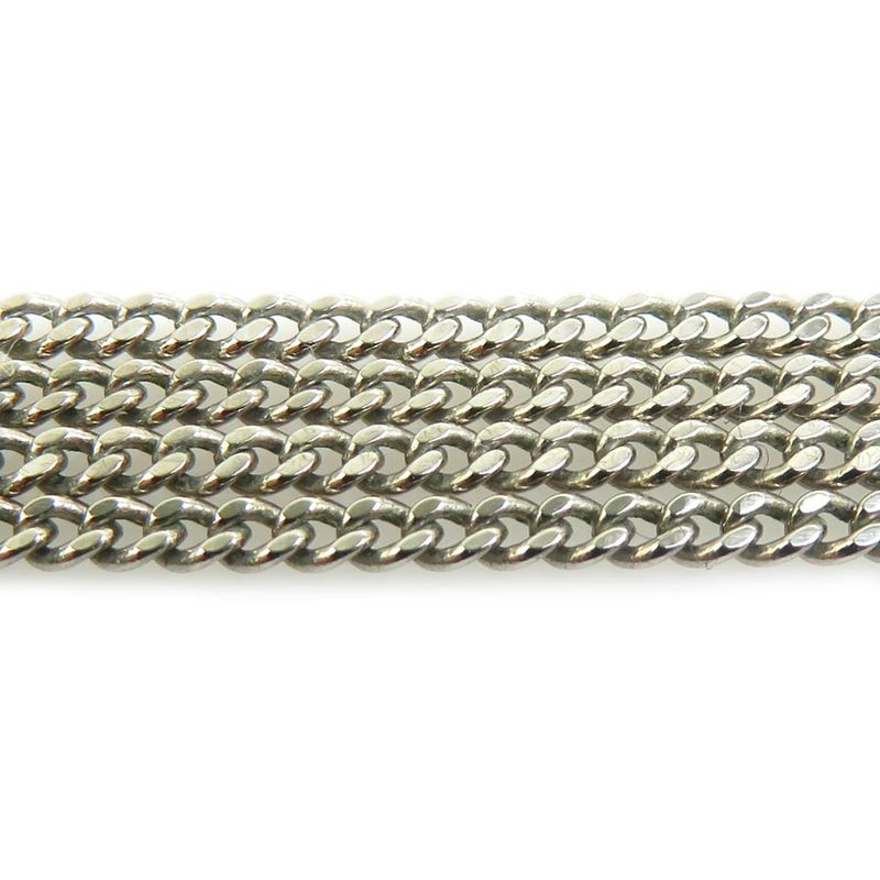 Saint Laurent Necklace Silver