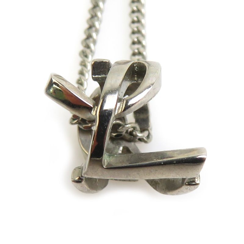Saint Laurent Necklace Silver