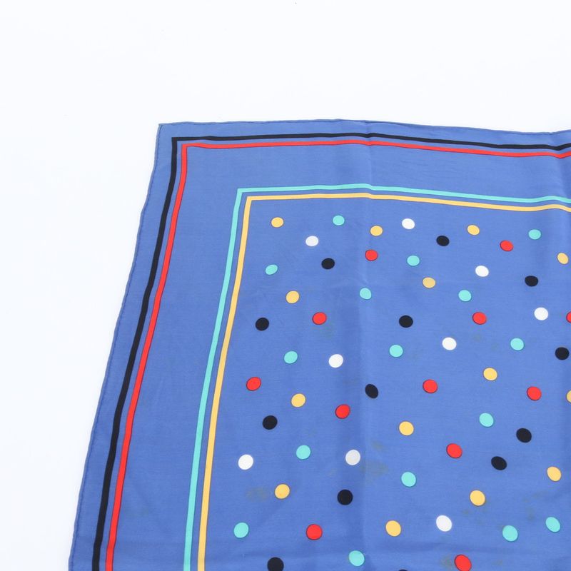 Dior Dot Polka Dot Scarf Shawl Large Rue