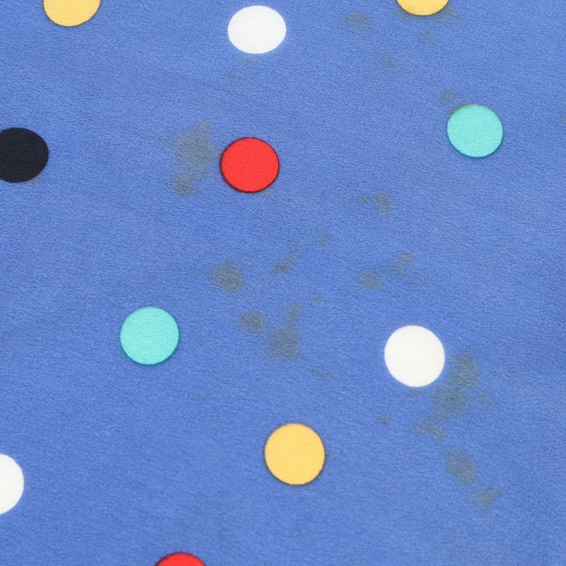 Dior Dot Polka Dot Scarf Shawl Large Rue