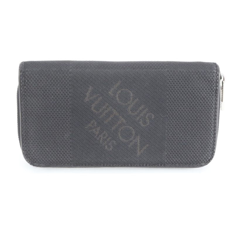 Louis Vuitton Damier Jean Portefeuille Long Zippe Leather Wallet