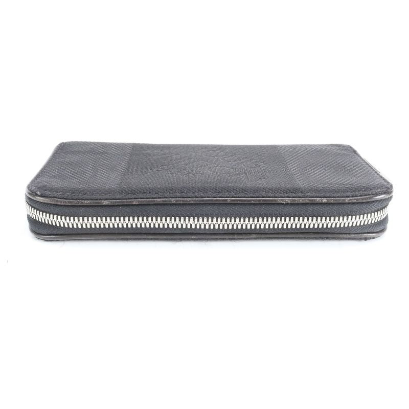 Louis Vuitton Damier Jean Portefeuille Long Zippe Leather Wallet