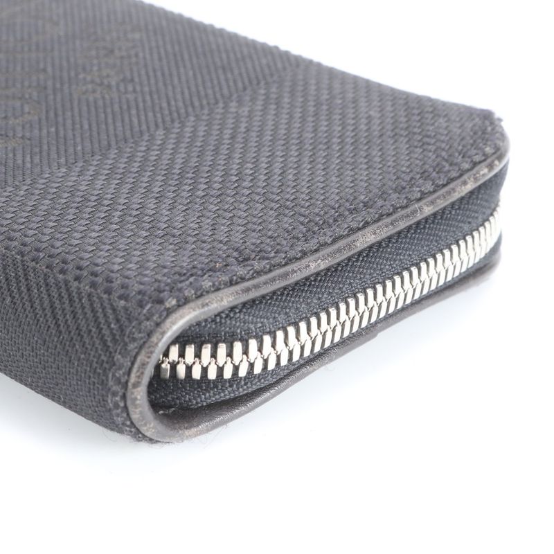Louis Vuitton Damier Jean Portefeuille Long Zippe Leather Wallet