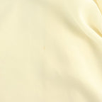 Celine Mia Shirt Blouse with Bow Long Sleeve Open Front 36 Off-white