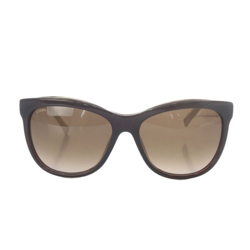 Loewe Sunglasses Anagram Bicolor 59 Dark Brown Ivory Dark G Oh