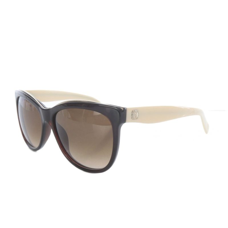 Loewe Sunglasses Anagram Bicolor 59 Dark Brown Ivory Dark G Oh
