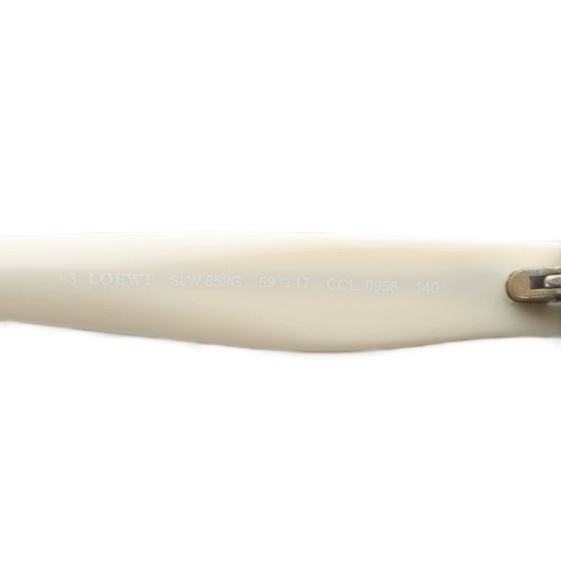 Loewe Sunglasses Anagram Bicolor 59 Dark Brown Ivory Dark G Oh