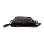 Loewe Flamenco Purse Mini Shoulder Bag 3way Lambskin Black Gold