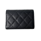 Chanel Quilted Classic Small Trifold Wallet
