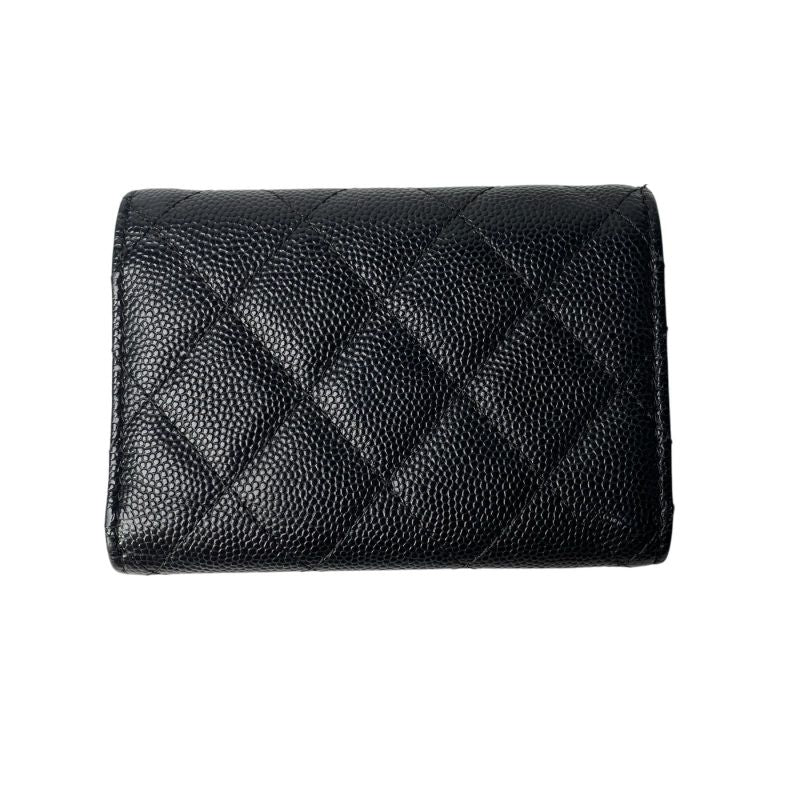 Chanel Quilted Classic Small Trifold Wallet