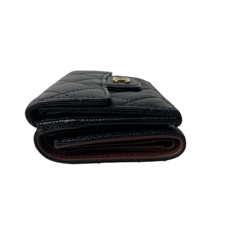 Chanel Quilted Classic Small Trifold Wallet