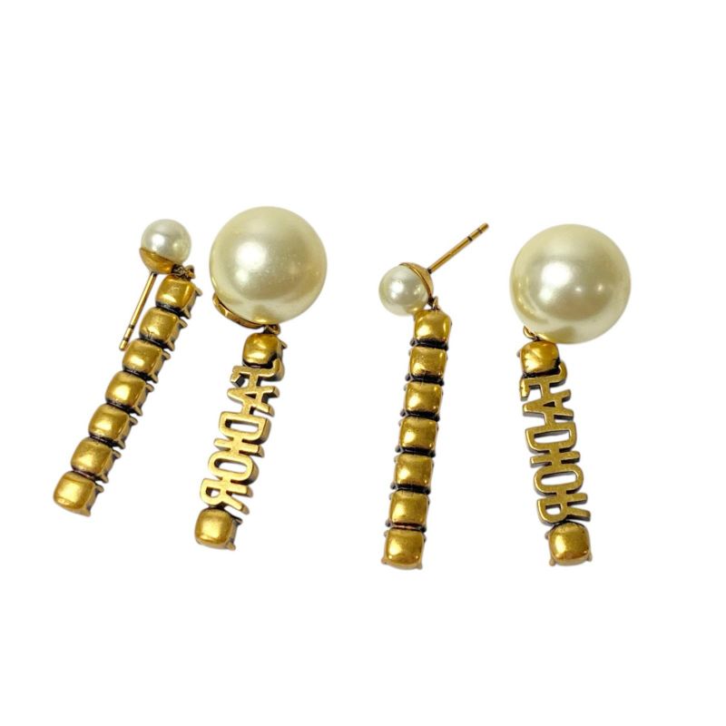 Dior J'adior Earrings Gold