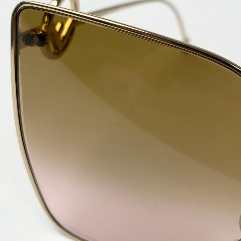 Fendi Sunglasses Non Brown Gold