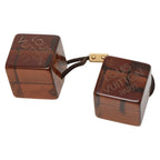 Louis Vuitton Hair Tie Cube Brown Plastic