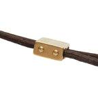 Louis Vuitton Hair Tie Cube Brown Plastic