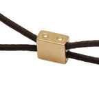 Louis Vuitton Hair Tie Cube Yellow Plastic