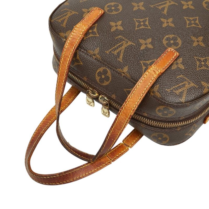 Louis Vuitton Monogram Spontini 2-Way Shoulder Bag Brown