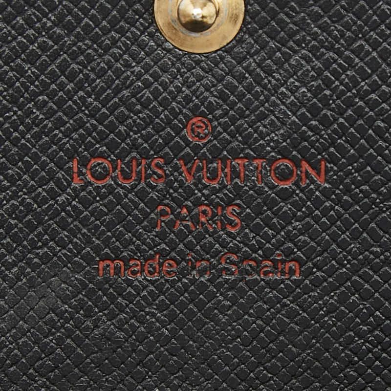 Louis Vuitton Epi Multicles 6 Noir Black Leather Card Holder