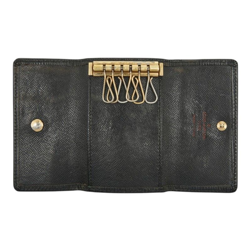 Louis Vuitton Epi Multicles 6 Noir Black Leather Card Holder
