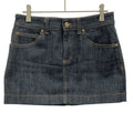 Gucci Denim Mini Skirt Navy 36