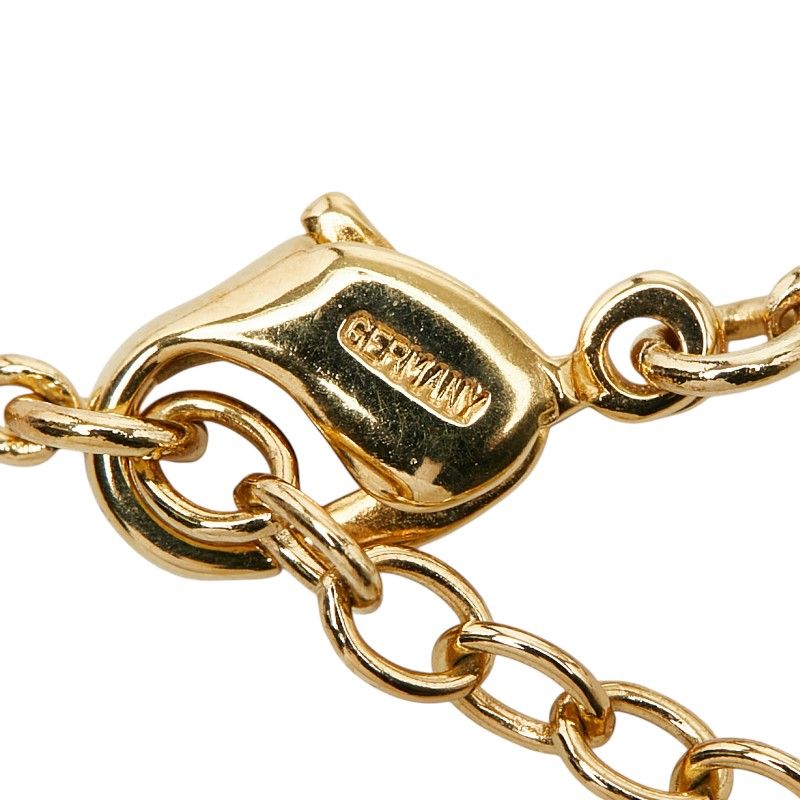 Dior Pendant Chain Necklace Gold Plated