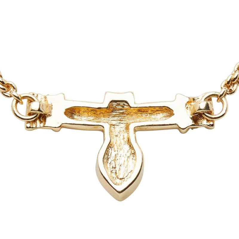 Dior Pendant Chain Necklace Gold Plated