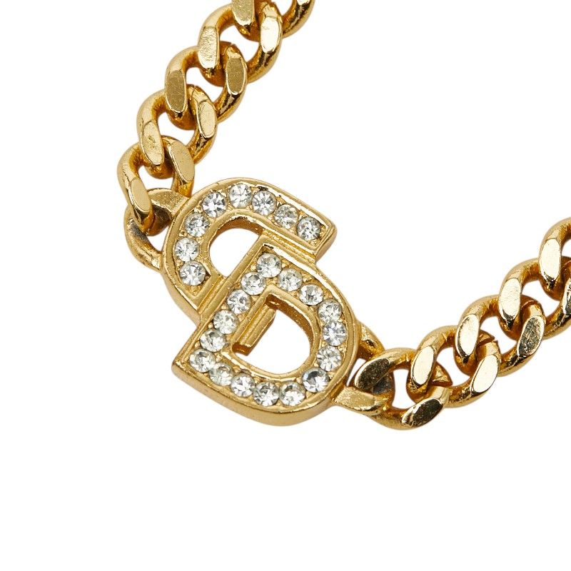 Dior CD Logo Chain Bracelet Gold Plated