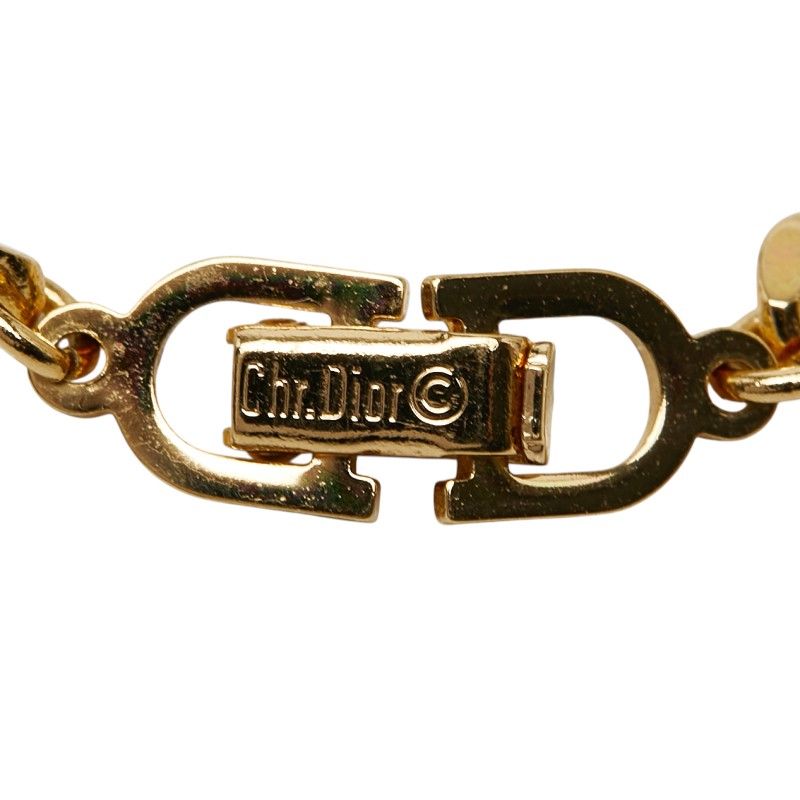 Dior CD Logo Chain Bracelet Gold Plated