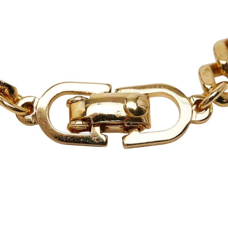 Dior CD Logo Chain Bracelet Gold Plated