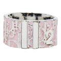 Dior Trotter Ring Silver Pink Metal