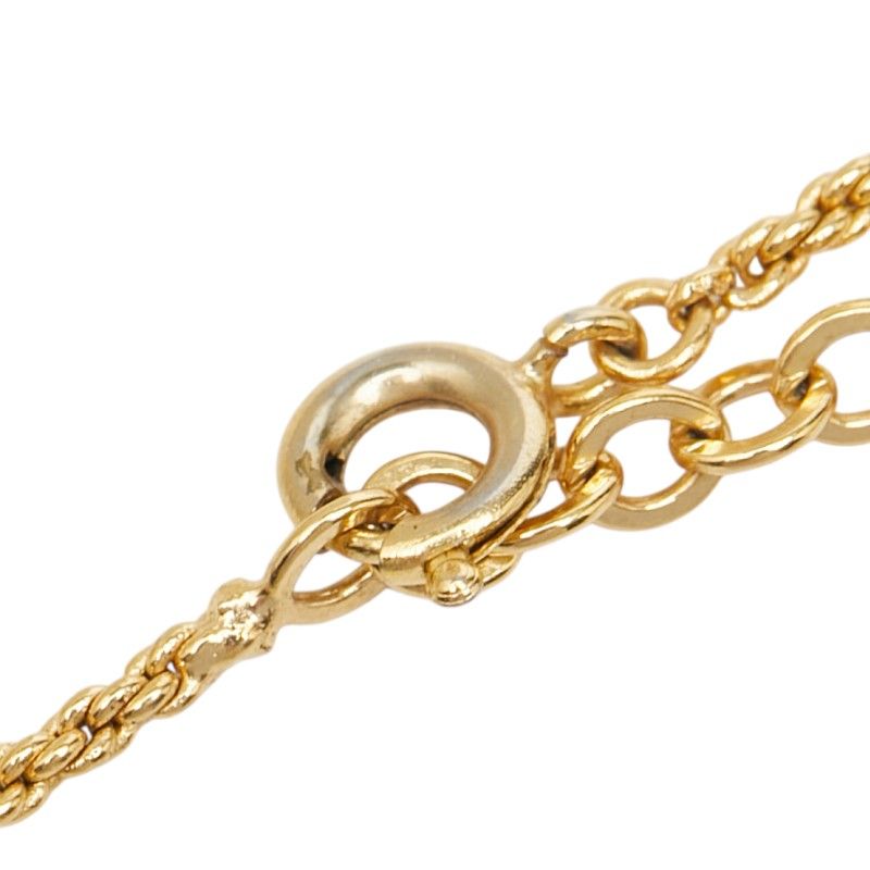 Dior Heart Motif Gold Plated Necklace