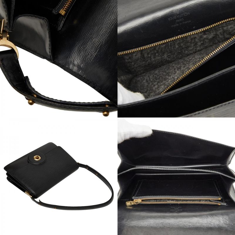 Louis Vuitton Epi Free Run Noir Black Leather Shoulder Bag