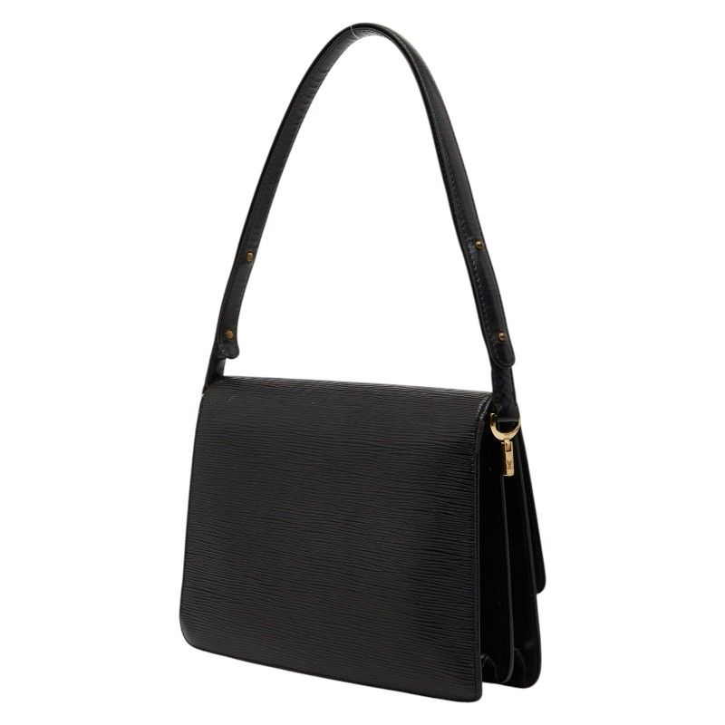Louis Vuitton Epi Free Run Noir Black Leather Shoulder Bag