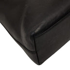 Chanel Tote Shoulder Bag Black Lambskin