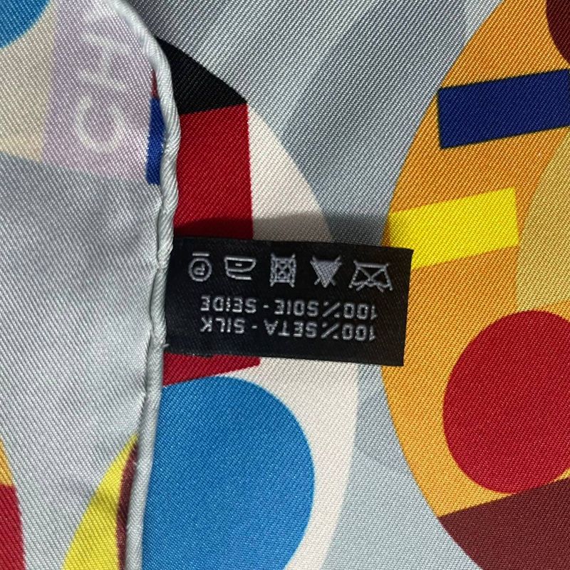Chanel Super Large Scarf Multicolor CC Logo